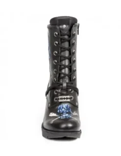 Clearance New Rock Anke Boot Trai -Tr079-C3