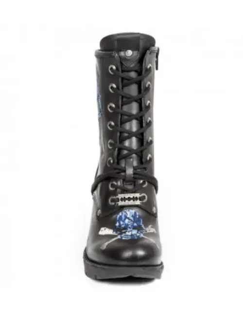 Clearance New Rock Anke Boot Trai -Tr079-C3