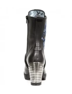 Clearance New Rock Anke Boot Trai -Tr079-C3