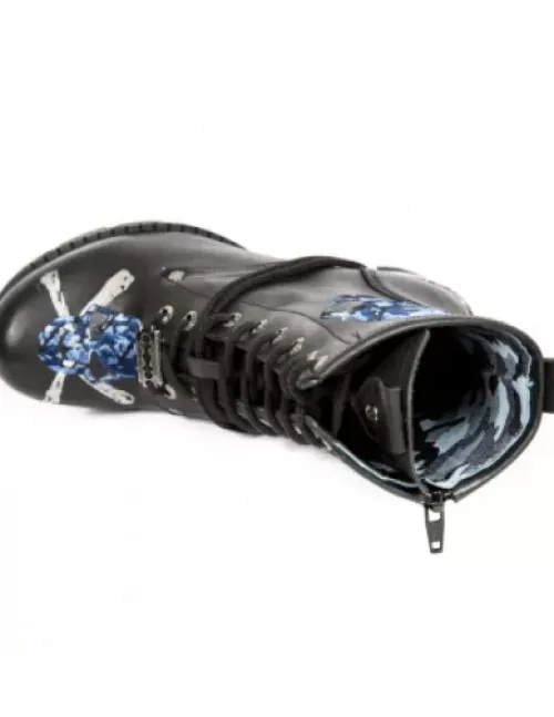 Clearance New Rock Anke Boot Trai -Tr079-C3