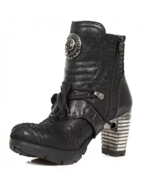 New New Rock Anke Boot Trai -Tr061-C2