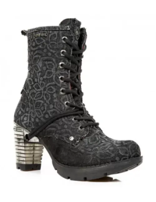 Hot New Rock Anke Boot Trai -Tr001-C44