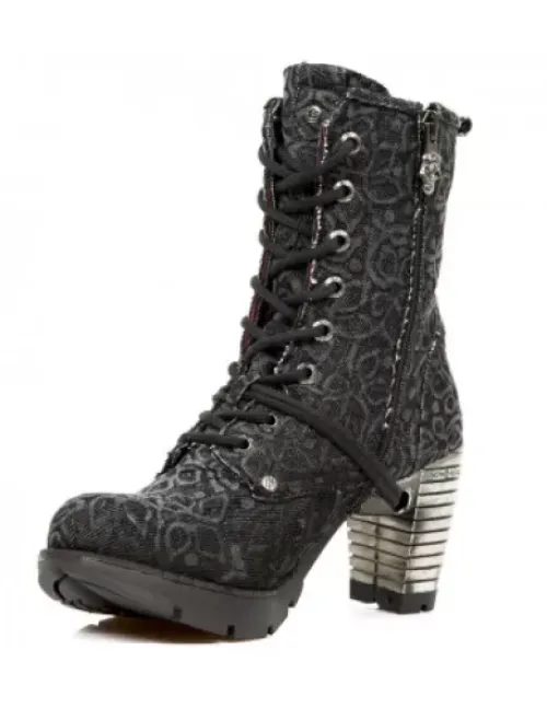 Hot New Rock Anke Boot Trai -Tr001-C44
