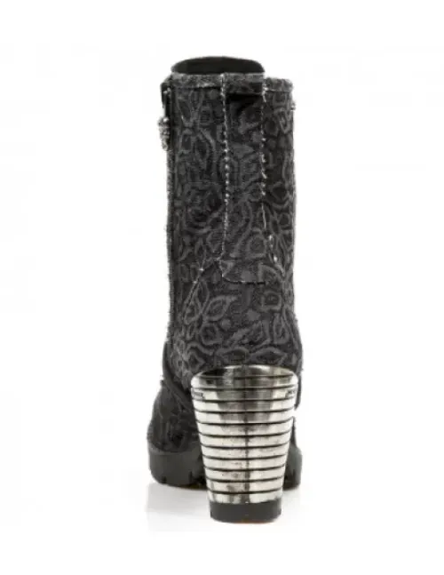 Hot New Rock Anke Boot Trai -Tr001-C44