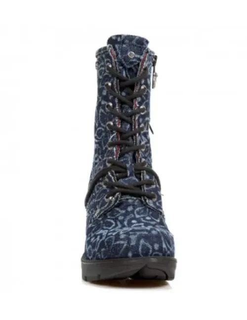 Sale New Rock Anke Boot Trai -Tr001-C42