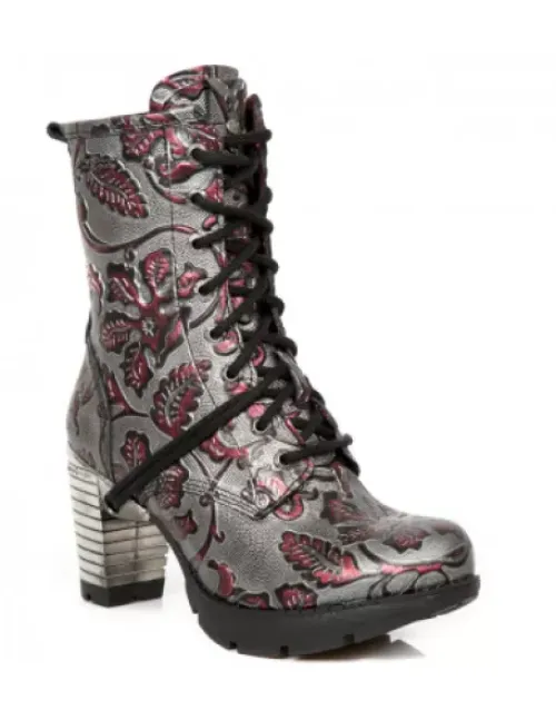 Sale New Rock Anke Boot Trai -Tr001-6