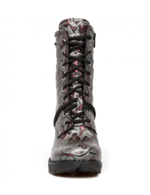 Sale New Rock Anke Boot Trai -Tr001-6