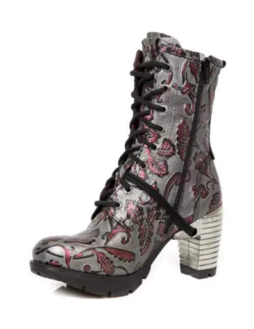 Sale New Rock Anke Boot Trai -Tr001-6