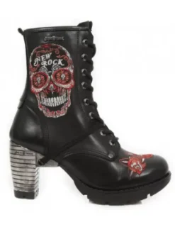Outlet New Rock Anke Boot Trai -Tr048-3