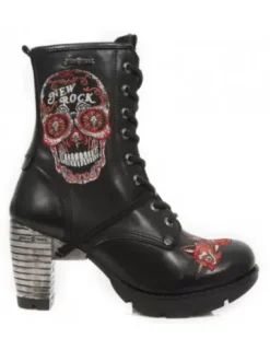 Outlet New Rock Anke Boot Trai -Tr048-3