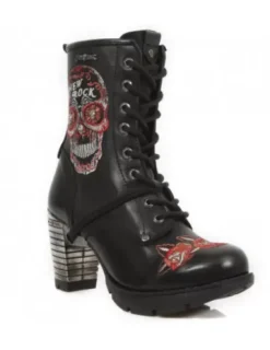 Outlet New Rock Anke Boot Trai -Tr048-3