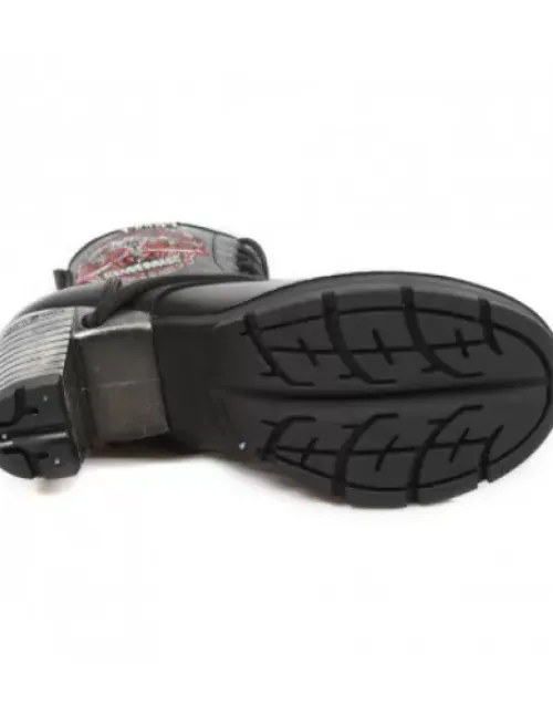 Outlet New Rock Anke Boot Trai -Tr048-3