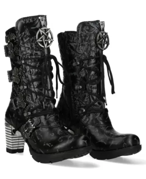 New Rock Anke Boot Trai -Tr096-V2