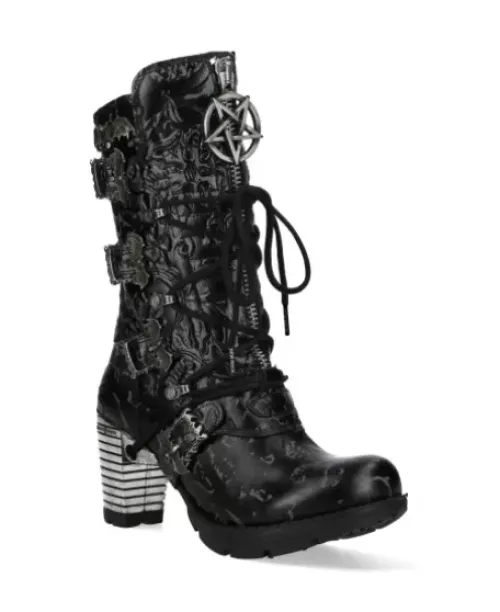 New Rock Anke Boot Trai -Tr096-V2
