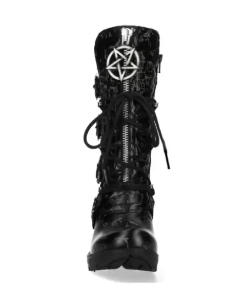 New Rock Anke Boot Trai -Tr096-V2
