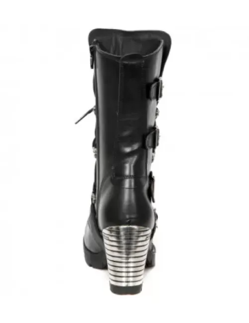Hot New Rock Anke Boot Trai -Tr003-V1