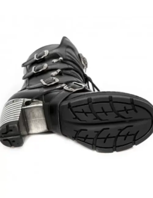 Hot New Rock Anke Boot Trai -Tr003-V1