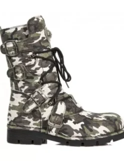 Outlet New Rock Boot Back Paning With ace -1473-36