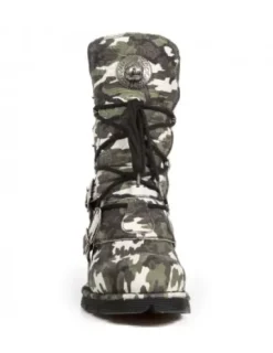 Outlet New Rock Boot Back Paning With ace -1473-36