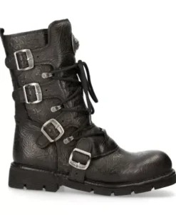 New Rock Boot Back Paning With ace -1473-43