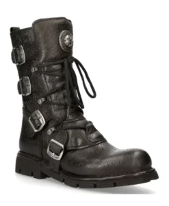 New Rock Boot Back Paning With ace -1473-43