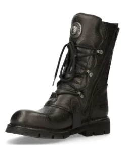 New Rock Boot Back Paning With ace -1473-43
