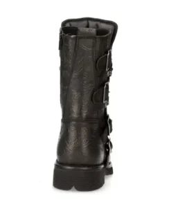 New Rock Boot Back Paning With ace -1473-43