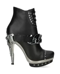 Clearance New Rock Boot Back Patf.acero  -Punk003Cad-V1