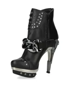 Clearance New Rock Boot Back Patf.acero -Punk003Cad-V1