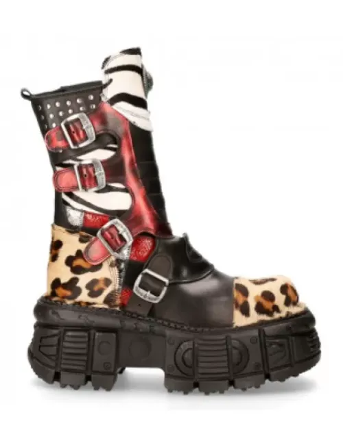 New New Rock Boot Iperfect -et008-C1