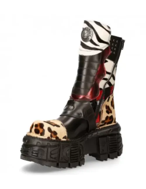 New New Rock Boot Iperfect -et008-C1