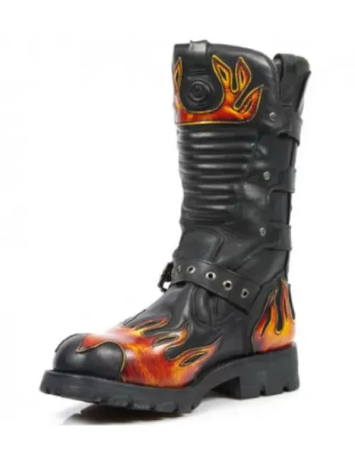 Clearance New Rock Boot otorcyce -7603-C1