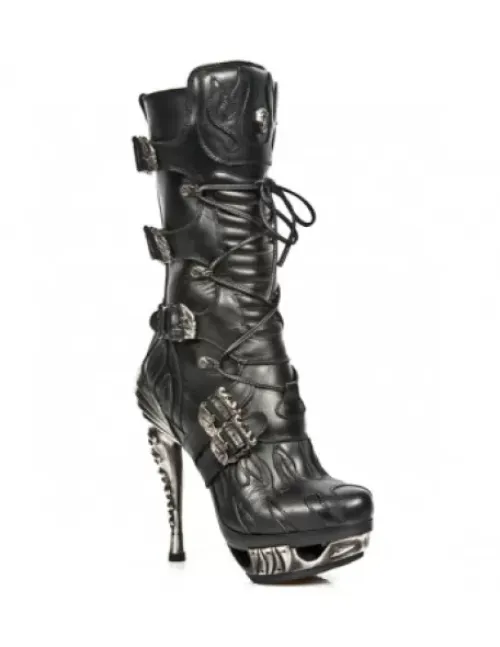 Clearance New Rock Boot Punk -ag049-C2