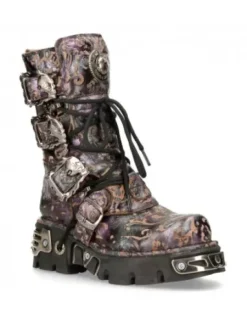 Outlet New Rock Boot Purpe Reactor  -391-5