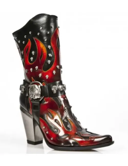 Sale New Rock BOOT BU -7986-C10