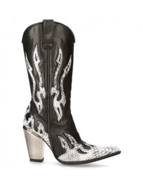 Outlet New Rock Boot Bu -7982-C5
