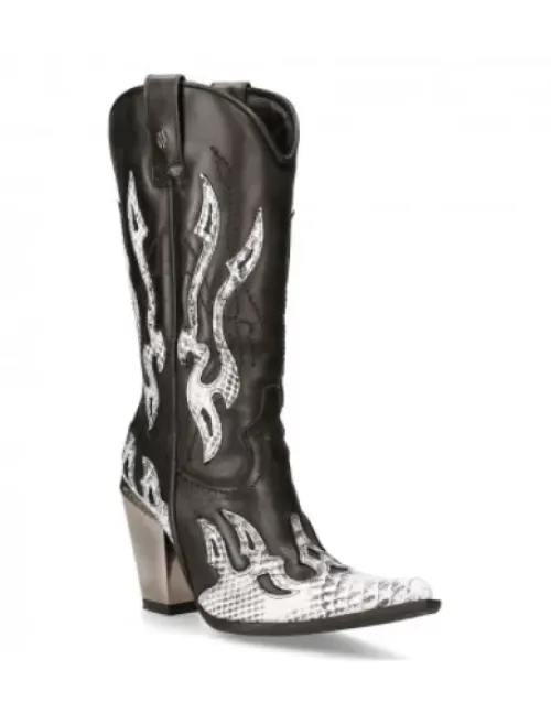 Outlet New Rock Boot Bu -7982-C5