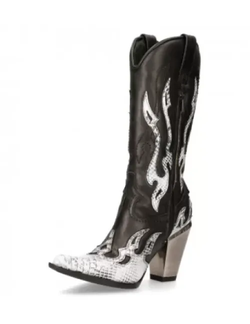 Outlet New Rock Boot Bu -7982-C5