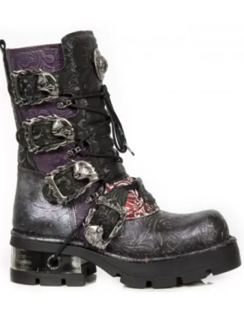New Rock Boot etaic -373-Cz79