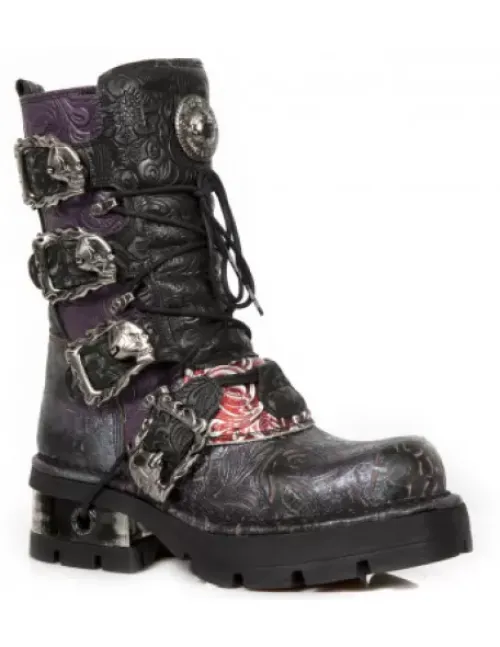 New Rock Boot etaic -373-Cz79