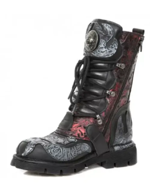 New New Rock Boot etaic -373Cz-C93