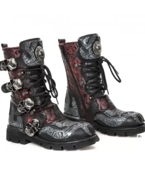 New New Rock Boot etaic -373Cz-C93