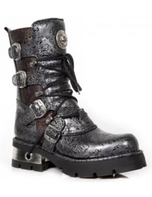 Outlet New Rock Boot etaic -373Cz-C2