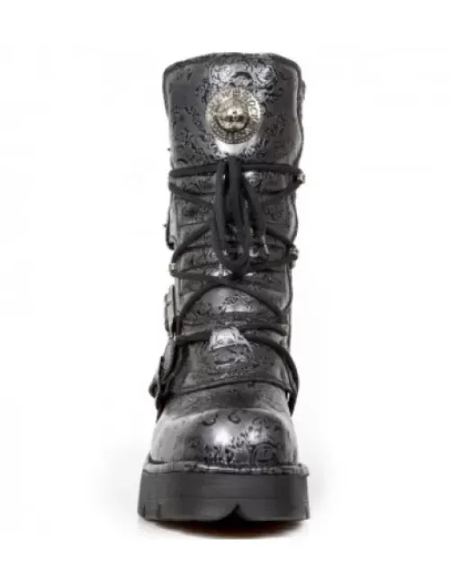 Outlet New Rock Boot etaic -373Cz-C2