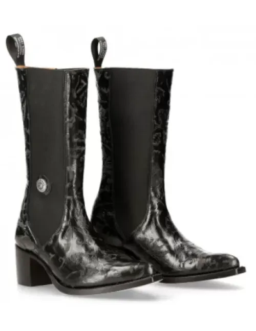 New New Rock Boot uea -7747C-C1