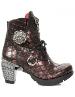 Clearance New Rock Boot Trai -Tr114-C1