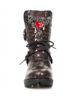 Clearance New Rock Boot Trai -Tr114-C1