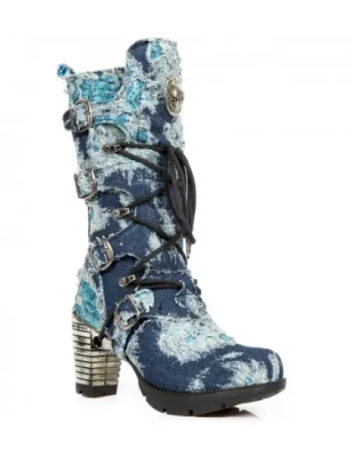 New New Rock Boot Trai -Tr003-C12