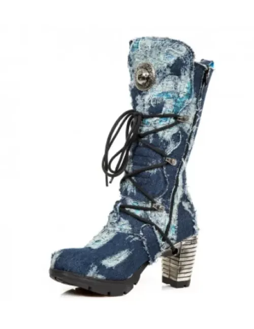 New New Rock Boot Trai -Tr003-C12
