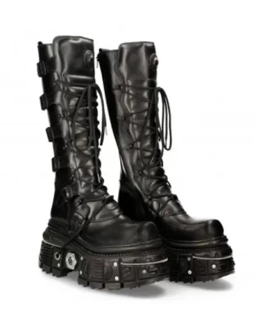 New New Rock High Boot Back Iperfect -272-C46